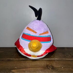 Angry Birds Rovio Space Lazer Bird Purple Plush Stuffed Animal Toy 7" - No Sound